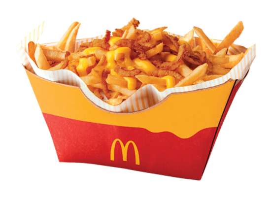 McFlavor™ Fries – Cheddar & Oignons frits