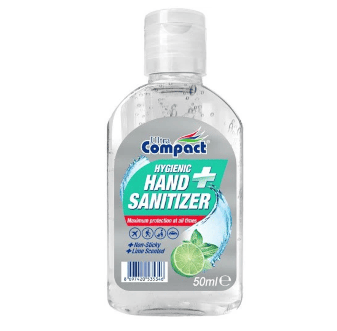 Gel Désinfectant Antibactérien Ultra Compact 50ml