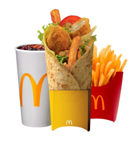 Menu  McWrap™ Honey Mustard Sauce